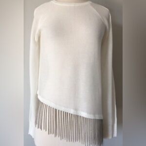 Parker Asymetrical Cold Shoulder Chainmail Top